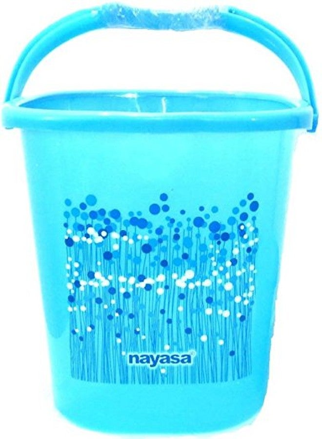 Nayasa Plastic Bucket Set, 20 L (Blue)